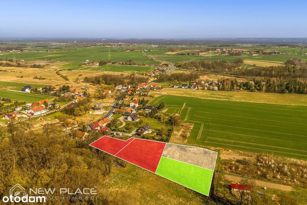 Budowlana 1366 m², Mpzp, pod Środą Śl. 110zł/m2 - Widok 5