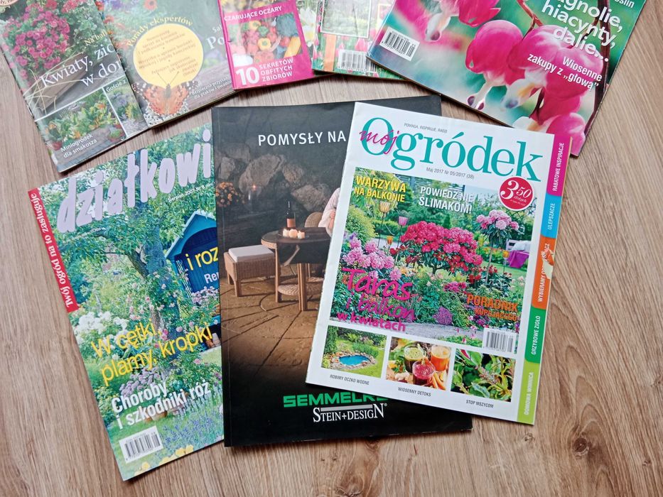 Magazyny czasopisma ogrodnicze działkowiec mój piękny ogród
