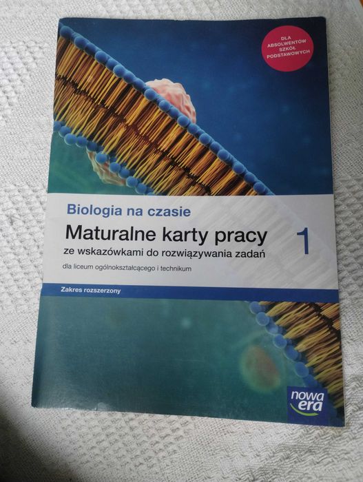 Maturalne karty pracy biologia 1, CZYSTE