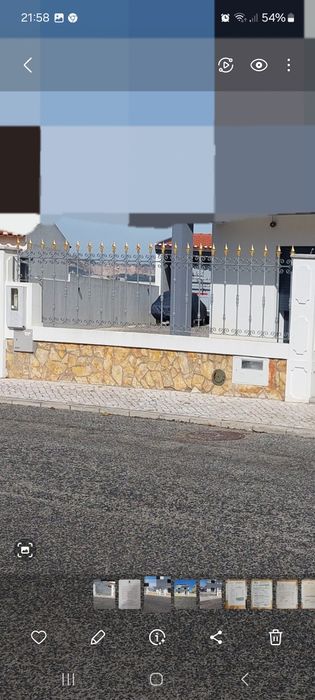 Gradeamento portões ferro setas