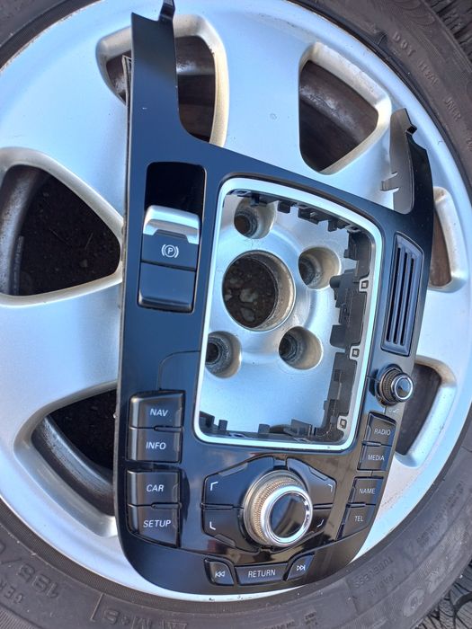 Panel mmi przełączniki radia audi a4 b8 a5 pokrętło