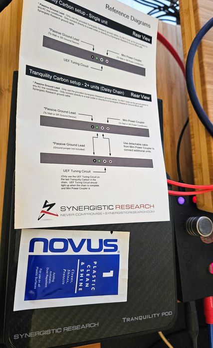 Synergistic Research Tranquility Pod (Carbon) + Full Hi-End Setup63824733096579122