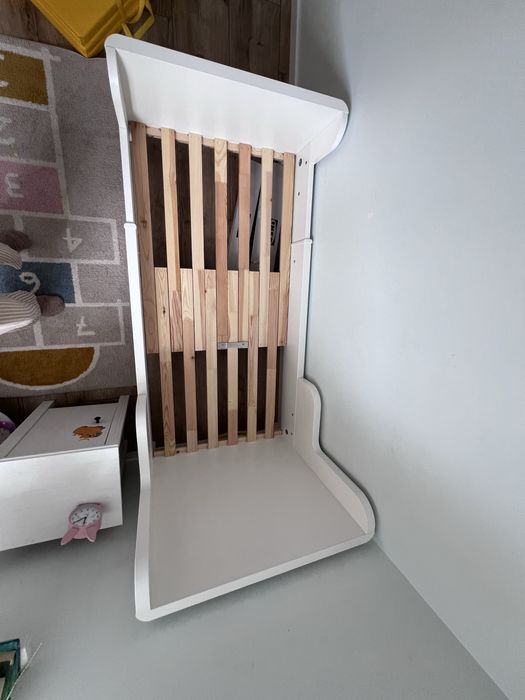 Łóżko dla dziecka regulowane IKEA BUSUNGE BIAŁY