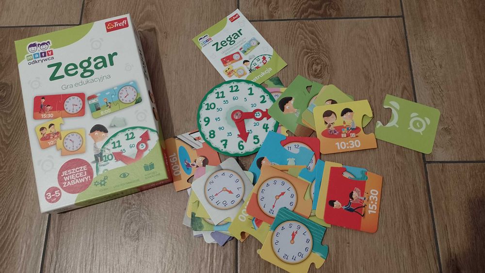 Gra edukacyjna Zegar Trefl
