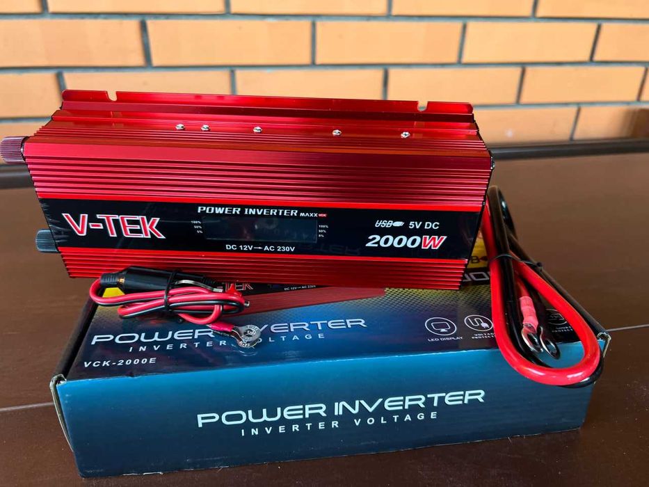 Инвертор Преобразователь Перетворювач напруги Інвертор 12 2000 вт ОПТ