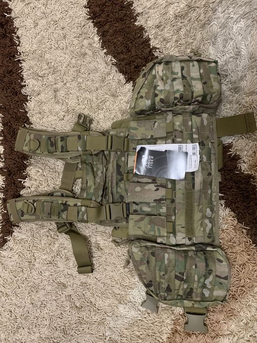 Розвантажувальний жилет Tasmanian Tiger Chest Rig MK2 M4 Mult+ спина