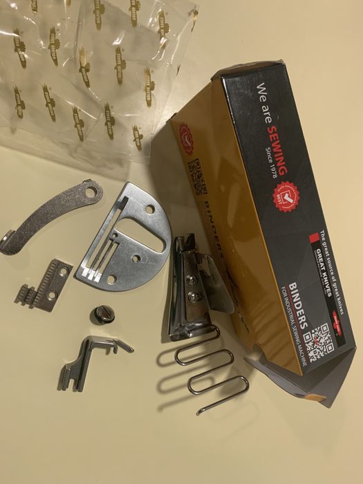 Aplique “clorete” para máquina de costura industrial