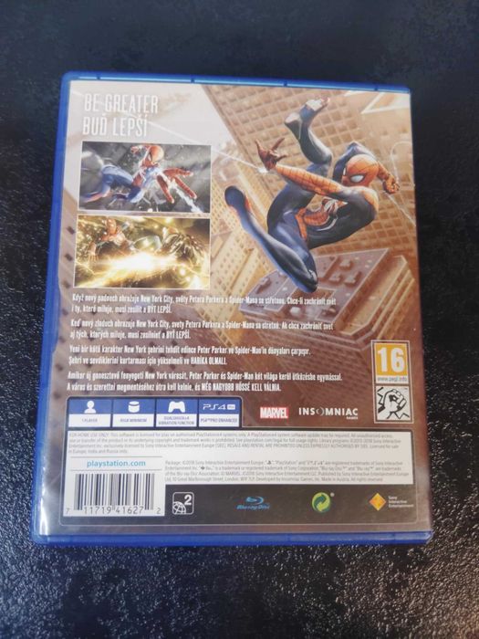 Spider-Man PS4 SpiderMan Angielska wersja gry- brak PL
