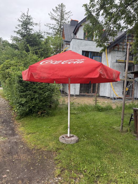 Parasol coca-cola 3m solidny sprawny