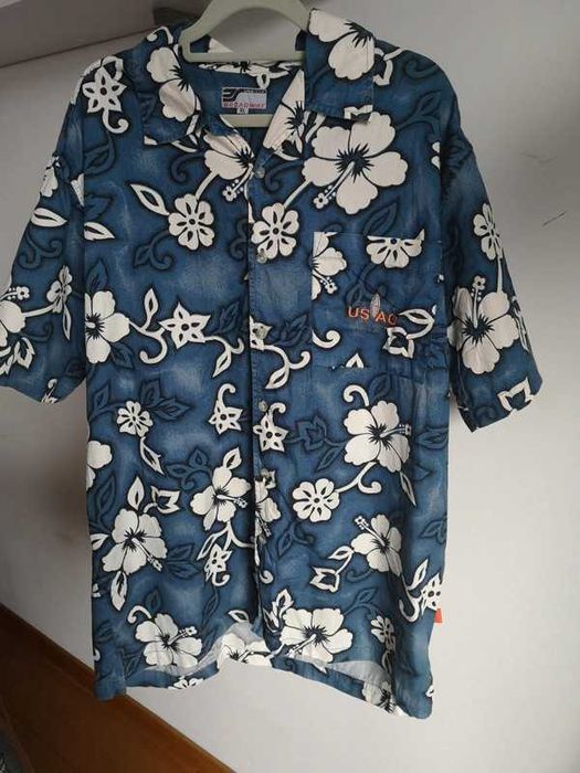 Broadway USA active koszula w kwiaty vintage r. XL