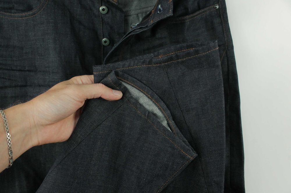 Щільні брендові джинси G-Star Raw Arc 3D Raw Denim Jeans Розмір W34/L32