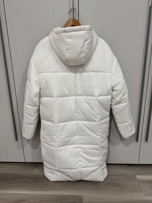 Куртка  довга жіноча Nike Therma-Fit Classic Parka  S Біла