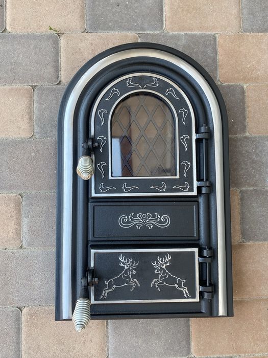 Дверцята спарена грубки,двери шпаргата,до каміна,дверки до пічки,булат