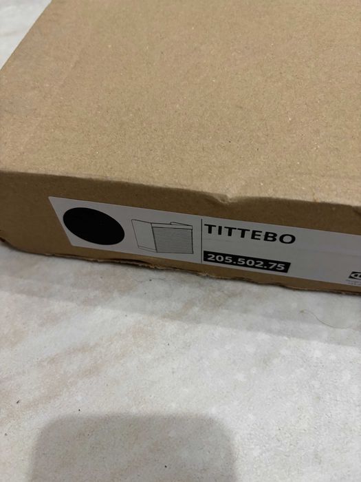 Tittebo IKEA Arrum multifuncional, preto, 60 cm