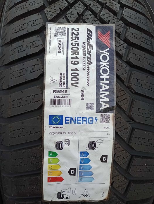 Opony zimowe 225/50 R19 100V Yokohama Bluearth Winter V906 Suv 25rok