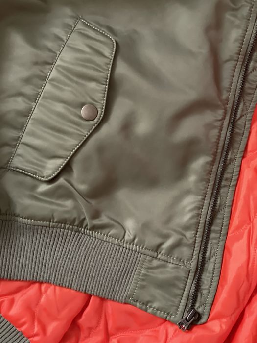 Gap Vintage Green Bomber Jacket XL