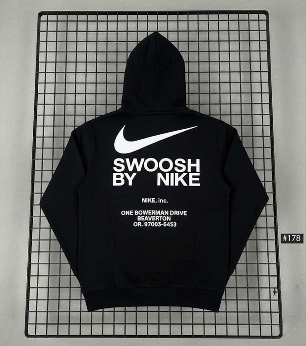 BIG Logo - Черное Худи Nike Jordan Air Max - Толстовка Кофта Новая Найк Джордан - XS/XXL
