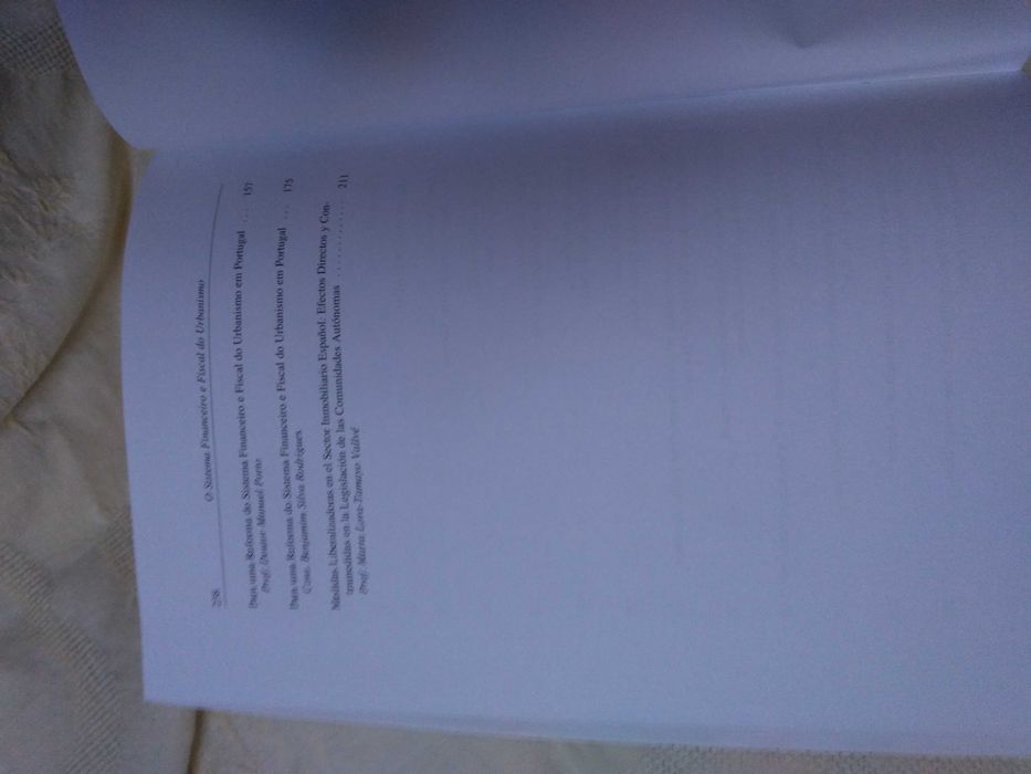 O Sistema Financeiro e Fiscal do Urbanismo, livro como novo