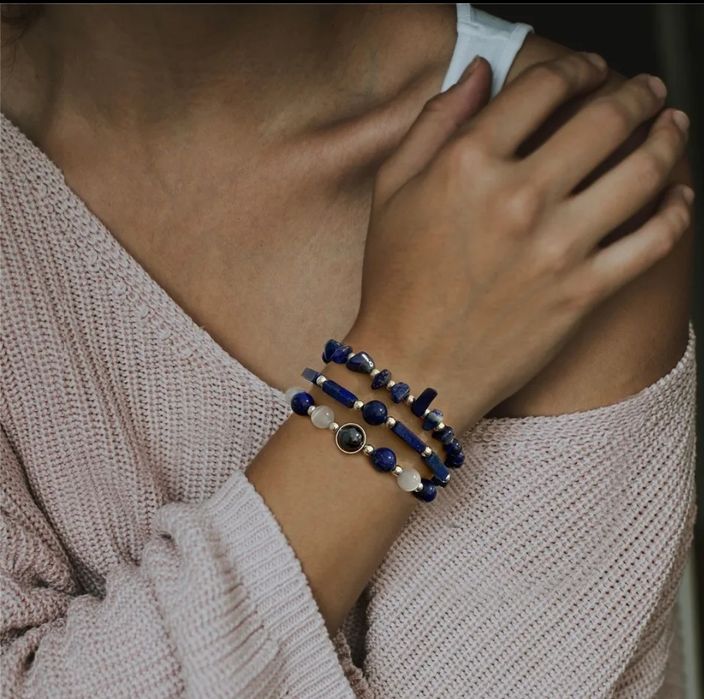 Pulseiras de pedras ( ametista purificada)