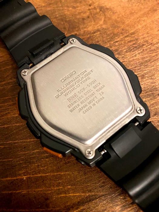 Часы Casio SGW-500H-1BVER