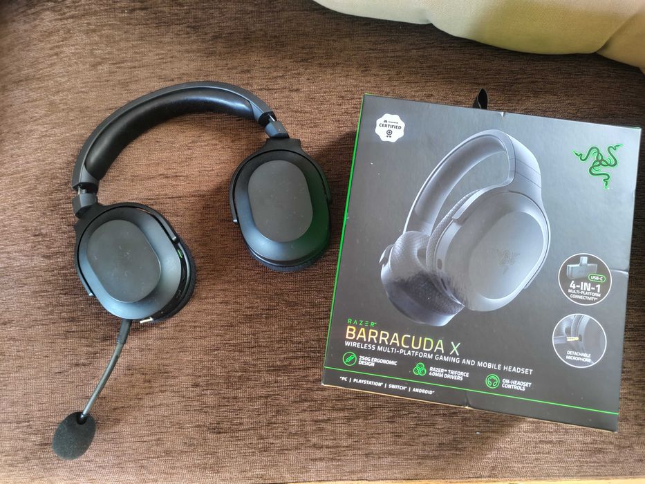 Headset Razer Barracuda X Wireless/Bluetooth Preto