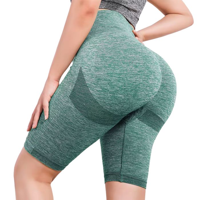 Damskie sportowe spodenki push-up szorty na siłownię - L/XL