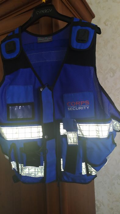 Мотожилетка светоотражающая