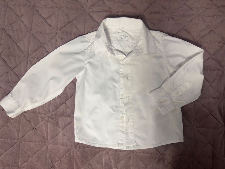 Сорочка біла для хлопчика, рубашка
