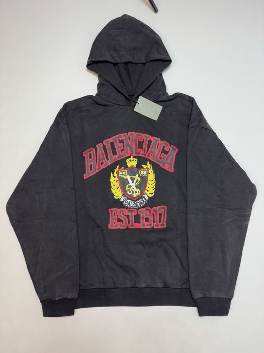 Худі Balenciaga College Est 1917 M Oversized