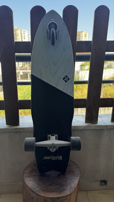 Skate long board 3 rodas