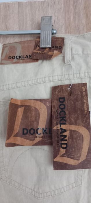 Kremowe szorty męskie, nowe z metką, Dockland,r.XL