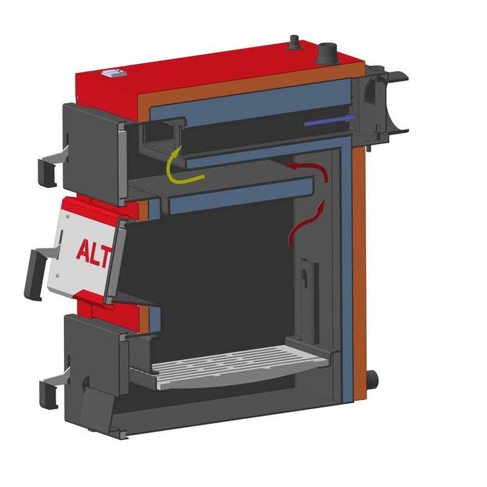 ‼️ Котел Твердопаливний ALTEP Compact. Котел АЛЬТЕП  Сталь 6мм‼️