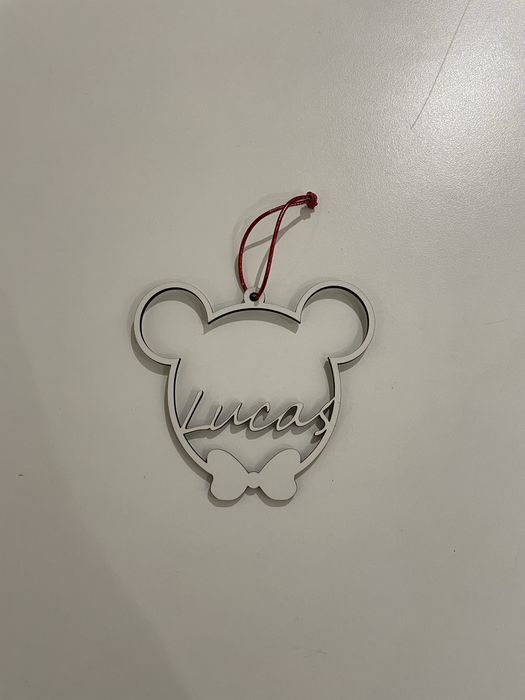 Bolas natal  gravadas a laser