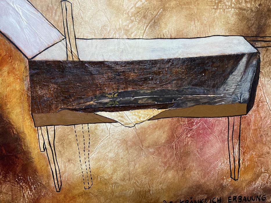 Tecnica mista sobre platex