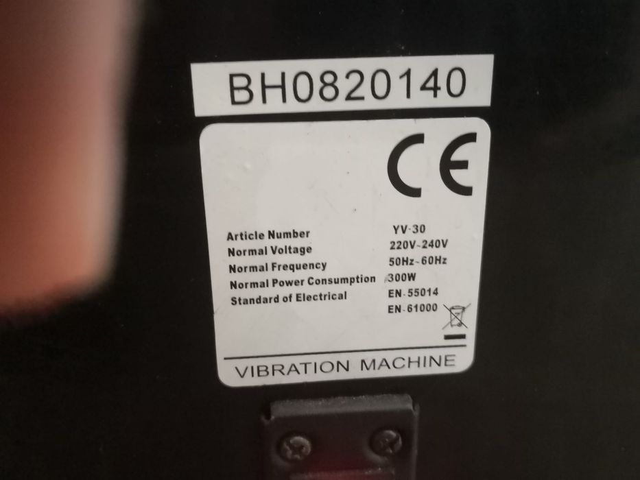 Plataforma vibroplate profissional use