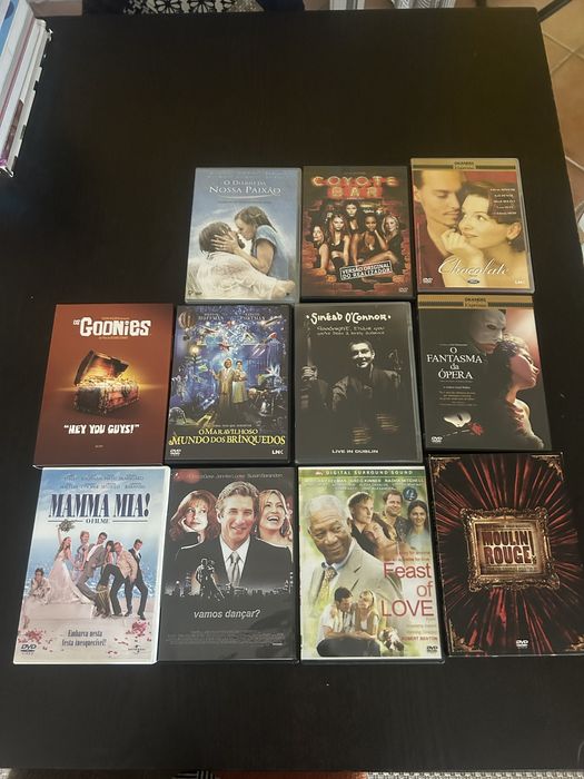 11 DVDs Filmes Originais