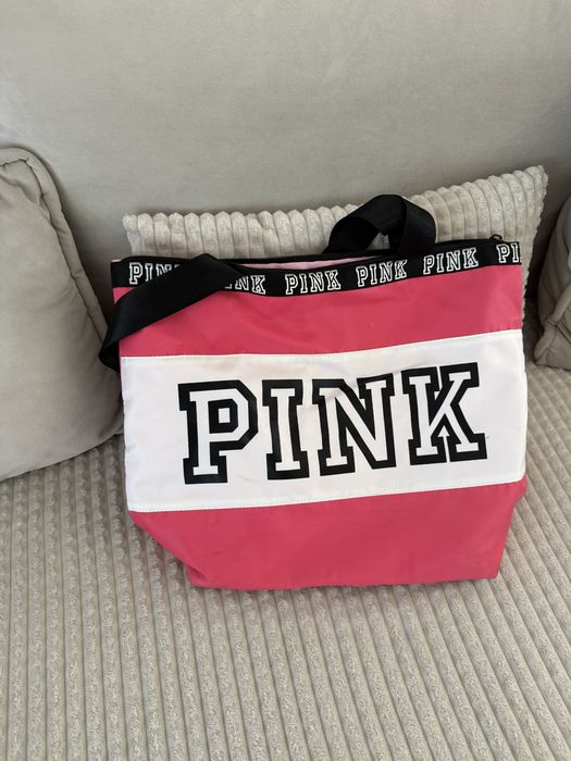 Torba Victoria’s Secret do ręki na ramie Pink