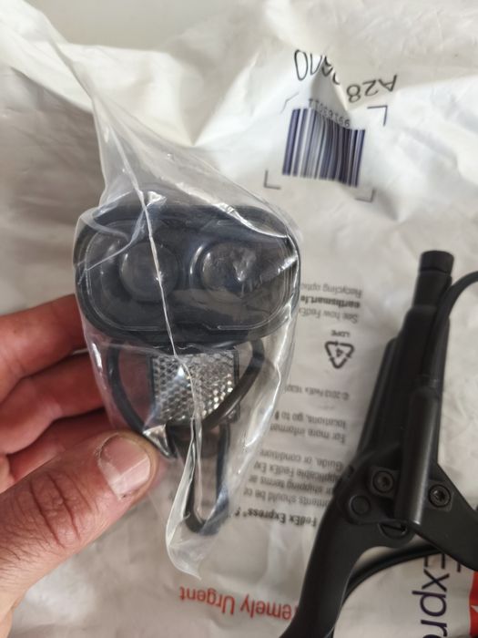 Farol dianteiro duplo led