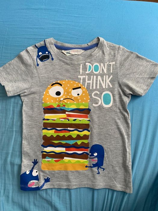 T-shirt chłopięcy H&M 98-104