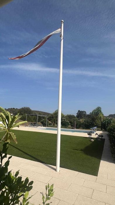 Flagpole 6mtr also to use with Christmas lights form Fairybell.