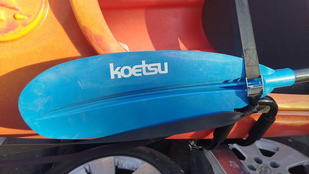 Wiosło składane aluminiowe.