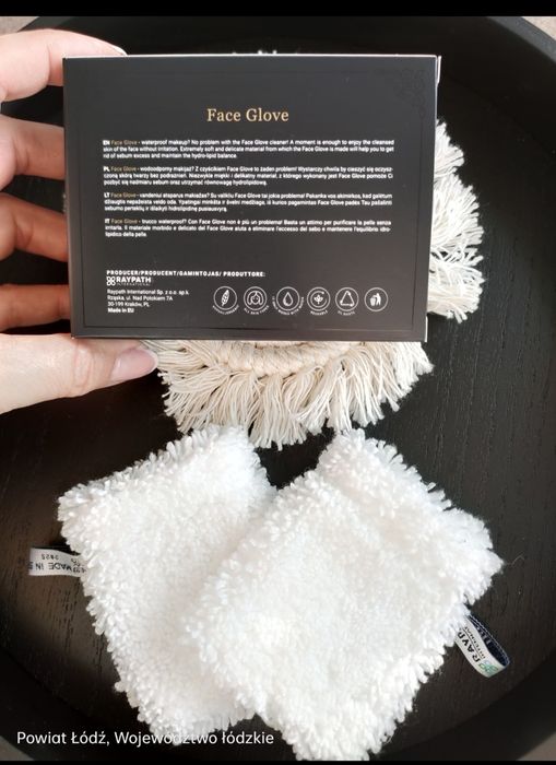 Face glove duo 2 szt Raypath nowe
