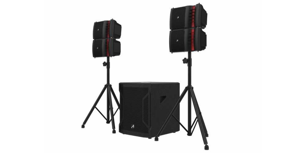 Line Array Profissional 2000W – Eventos/DJs