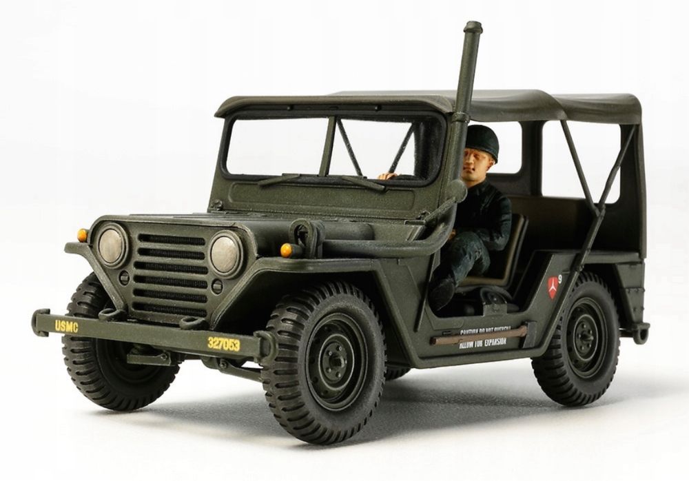 Samochód Ford Mutt M151A1 Vietnam War 1:35 model 35334 Tamiya