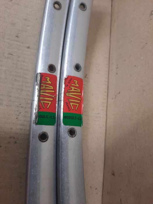 obręcze szosowe 28" MAVIC module e2 lata 80' klinczer 36h eroica da5