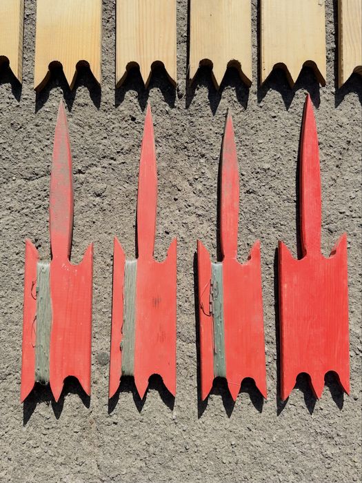 Дерев’яні донки для риболовлі 10 шт.