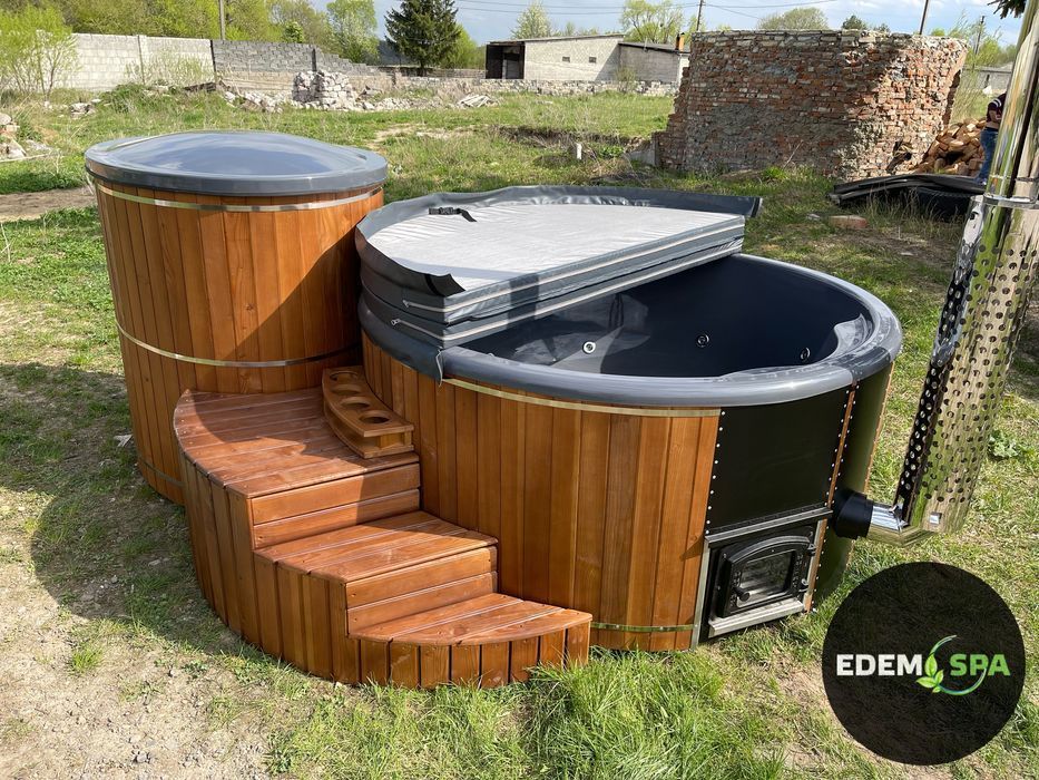 Чан на дровах! Виробник! Спа купель! Джакузі вуличне! Баня офуро