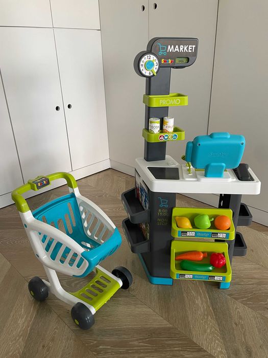 Supermercado SMOBY com carrinho