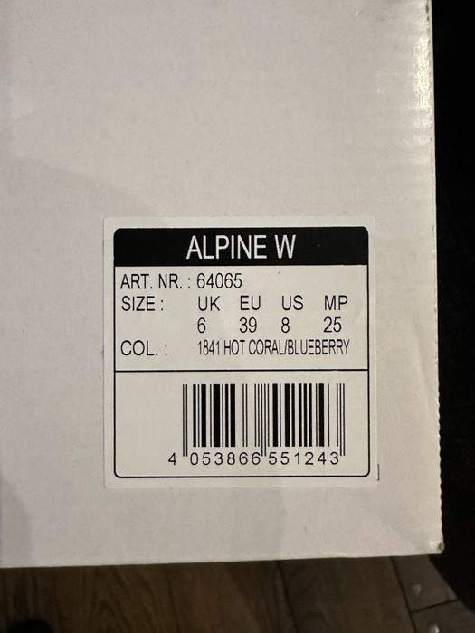 Трекінгові трейлові жіночі кросівки Dynafit  Alpine W 39 розмір