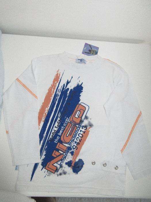 White cotton sweatshirt - size 3A - with label!